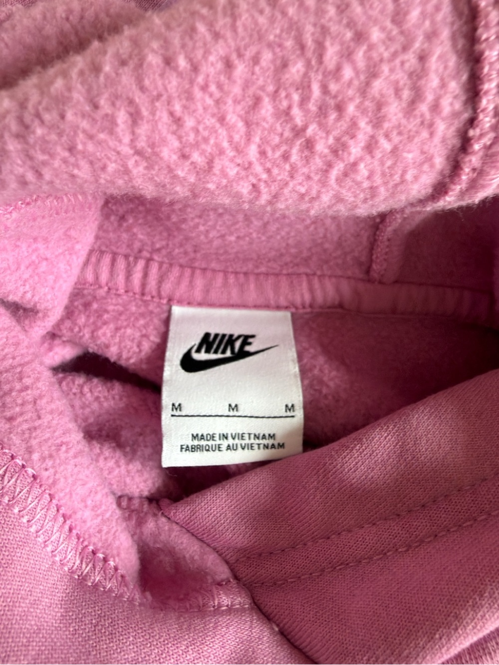 Nike Kids Pink Hoodie & Joggers Set - Pink & White Logo - Picture 4 of 4